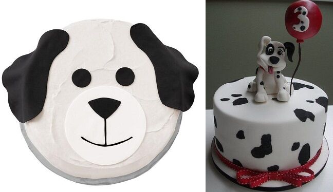 Dog Birthday Cake - Brown Eyed Baker