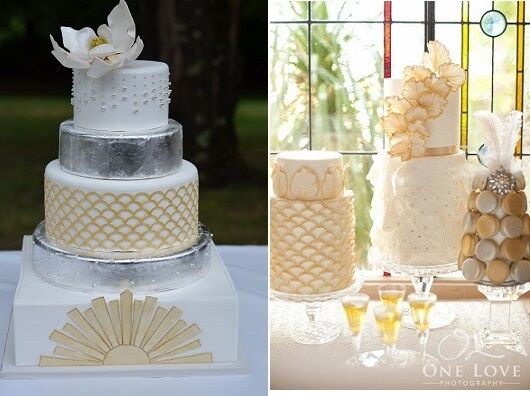 The Greatest Gatsby Wedding Cakes - Cake Geek Magazine