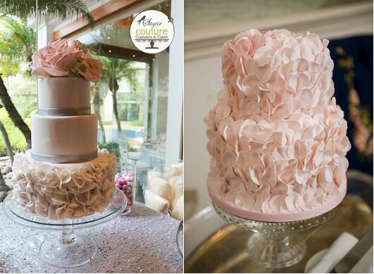 Vertical & Asymmetrical Ruffles and Frills - Cake Geek Magazine | Ruffle  wedding cake, Wedding cakes, Wedding cake designs