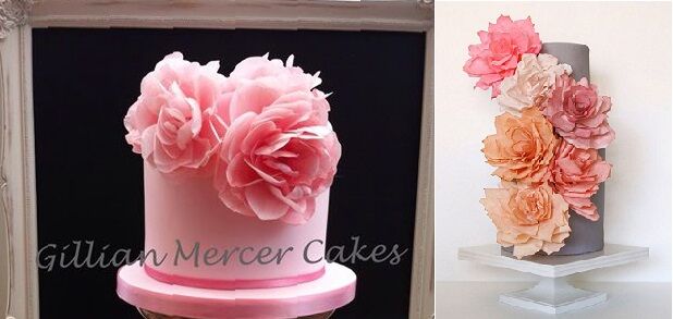 Wafer Paper Rose Step-by-Step  Cake Decorating Tutorial with Stevi Auble 