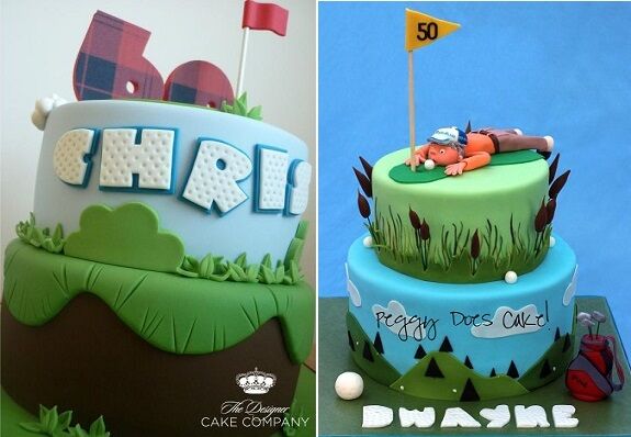 Golf Cake | Elegant Temptations Bakery