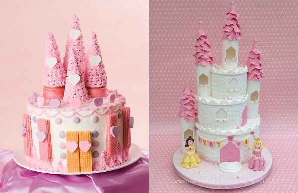 Pink Castle Cake Recipe - LifeMadeDelicious.ca