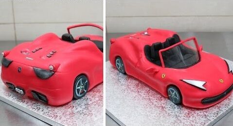 Lightning McQueen Birthday Cake - Andrea Meyers