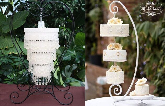 3 Tier Cake Stand Cupcake Holder Set White Plastic Dessert Display Wedding  Party | eBay
