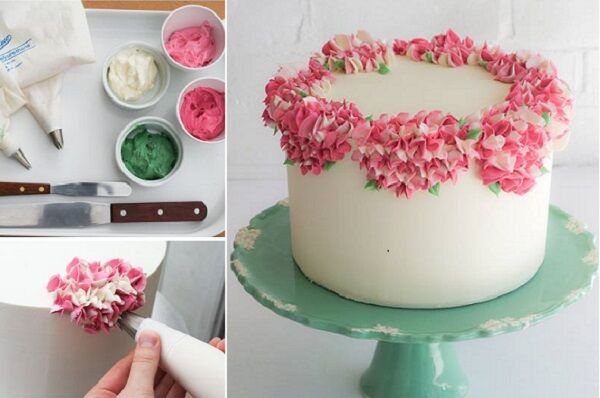Buttercream Rose Cake | Pretty birthday cakes, Cake, Creative cake  decorating
