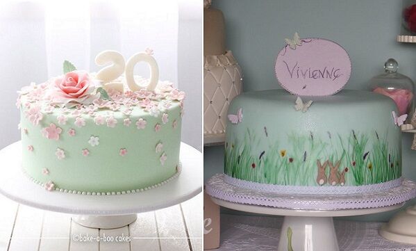 Garden cake | Garden cakes, Fondant cakes, Cake decorating supplies