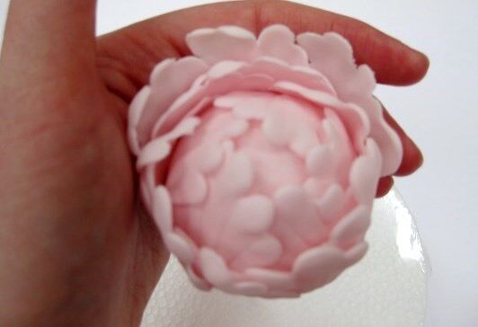 Easy Gumpaste Peony Tutorial: Closed Peony - Cake Geek Magazine