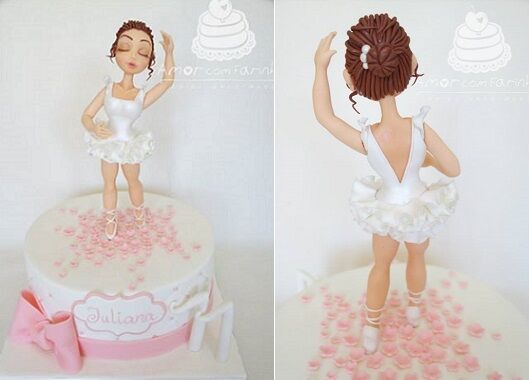 Buy Ballerina Butterflies 7 Years Old Cake Topper for Princess Girls  Birthday Party Supplies. 3D Rosy Gold 7th Ballet Tutu Cake Decoration Set  Online at Low Prices in India - Amazon.in