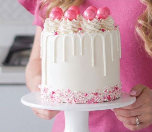 Pink Drip Cake: Easy Recipe and Tutorial