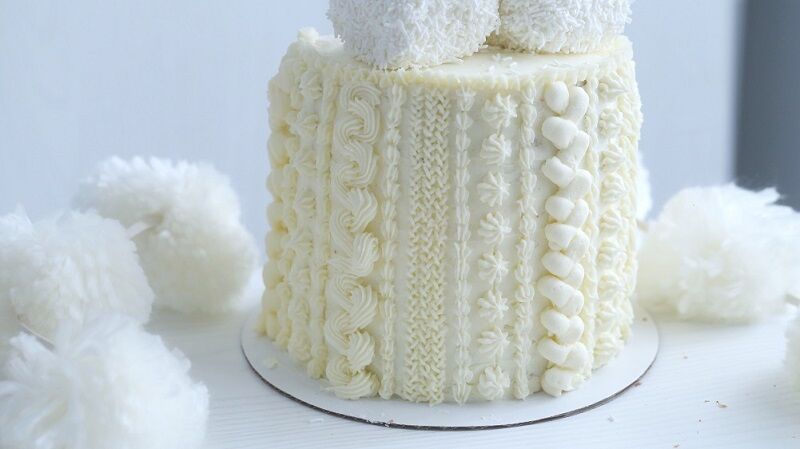 Buttercream Cable Knit Cake Tutorial - Cake Geek Magazine